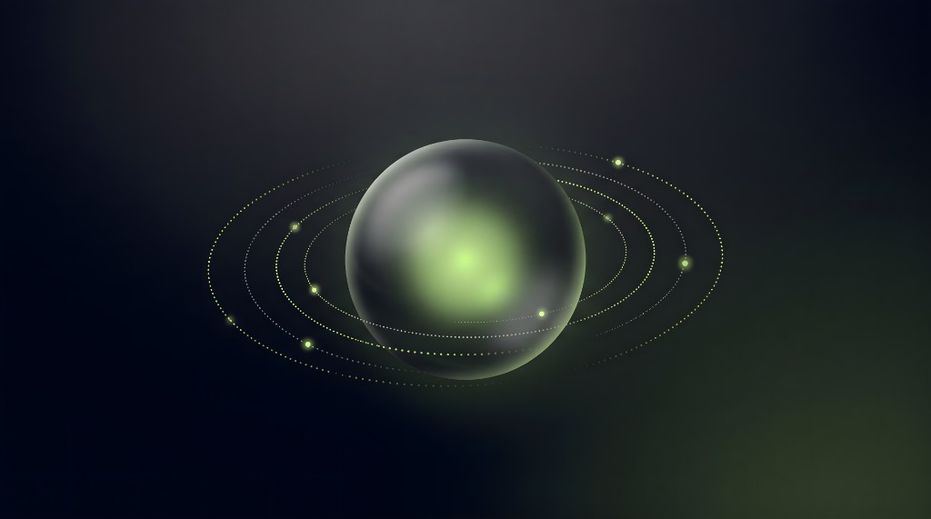 Volta90 — orbital core illustration
