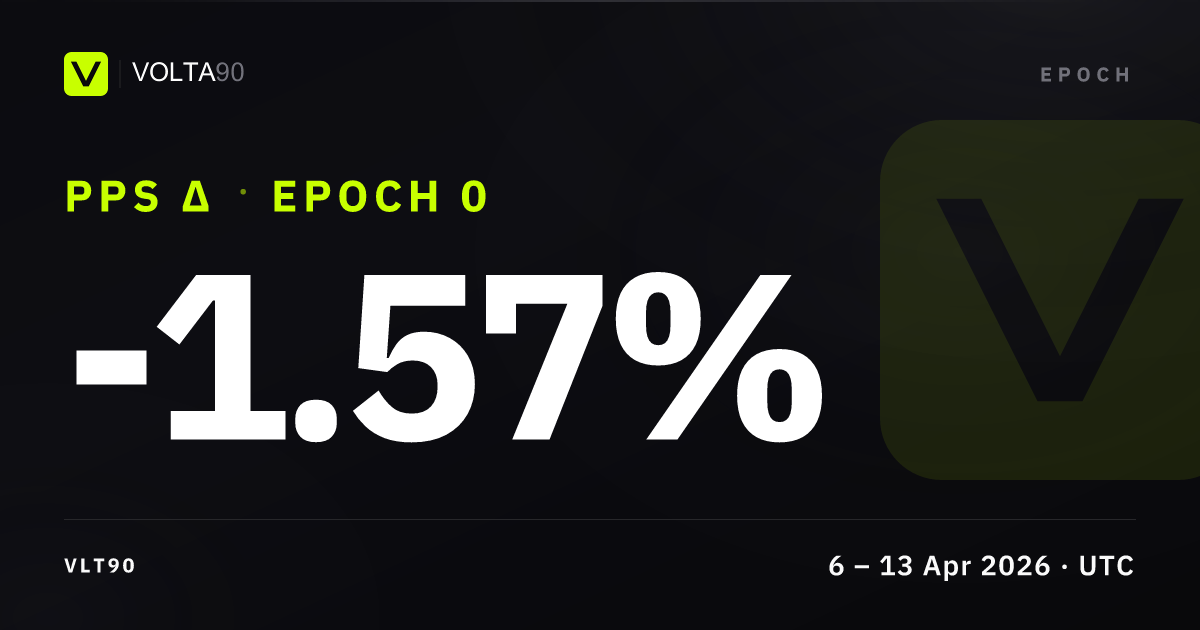 Volta90 — Epoch 0