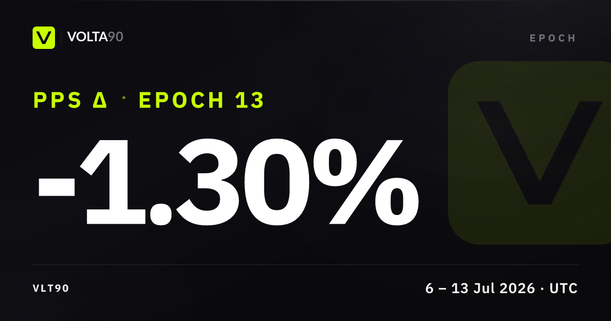 Volta90 — Epoch 13