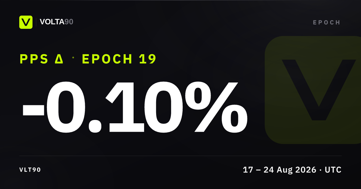 Volta90 — Epoch 19